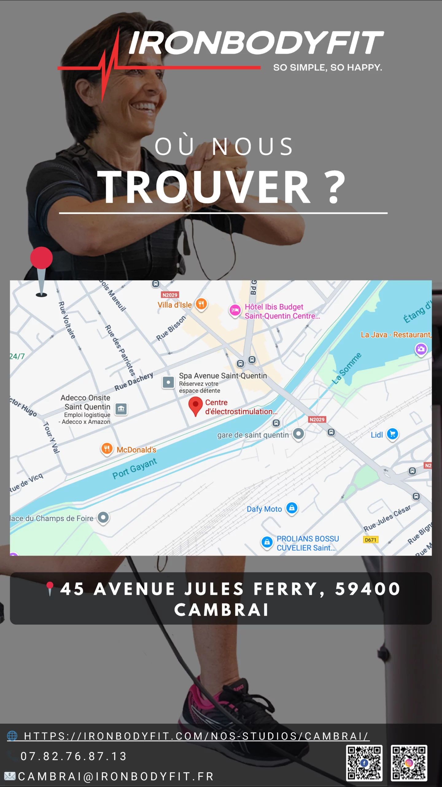 Localisation Cambrai